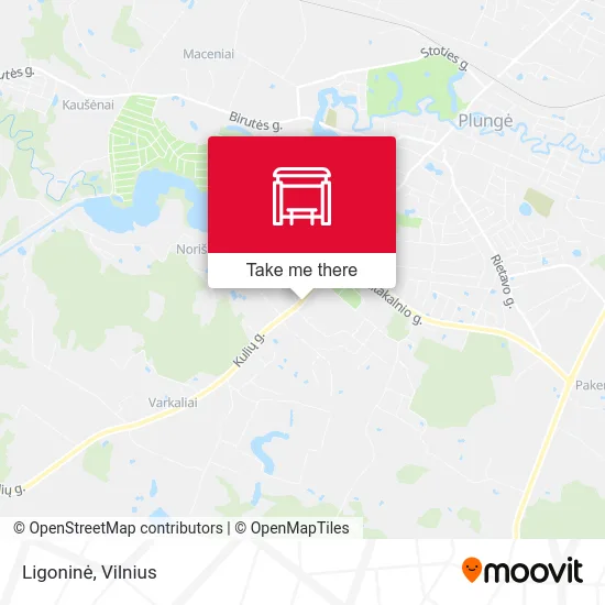Карта Ligoninė