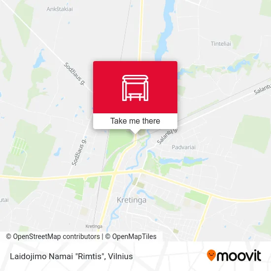 Карта Laidojimo Namai "Rimtis"