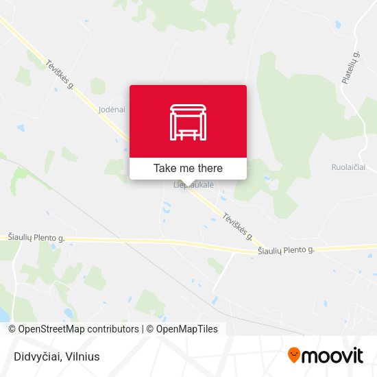 Карта Didvyčiai