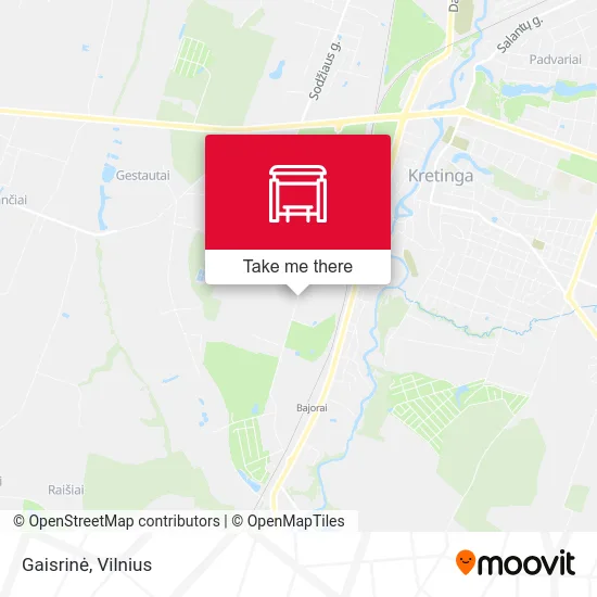 Карта Gaisrinė