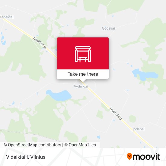 Карта Videikiai I
