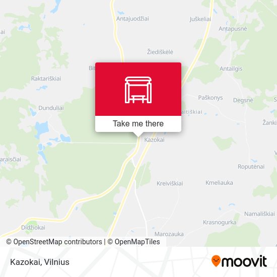 Карта Kazokai