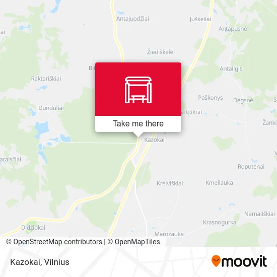 Карта Kazokai