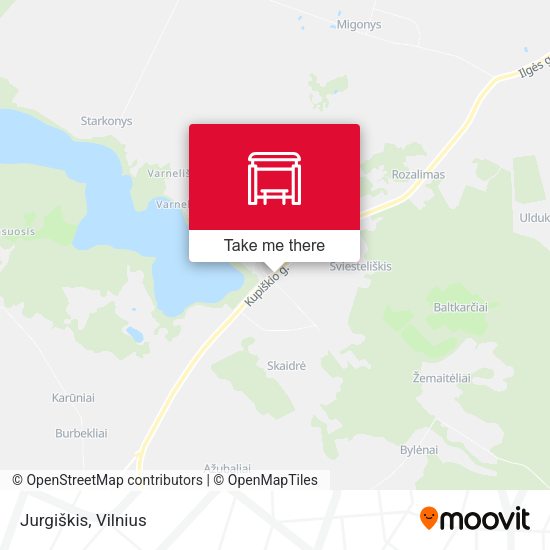 Карта Jurgiškis