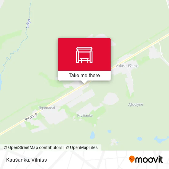 Карта Kaušanka