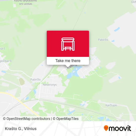Карта Krašto G.
