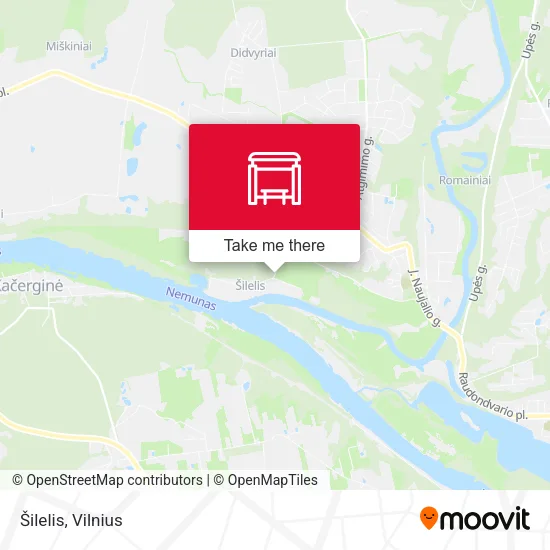 Карта Šilelis