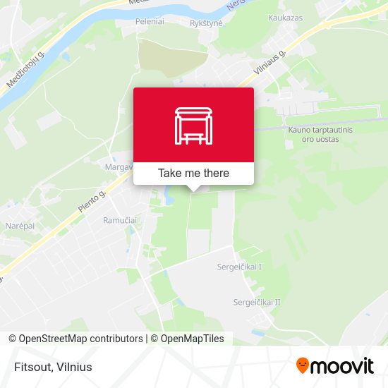 Карта Fitsout