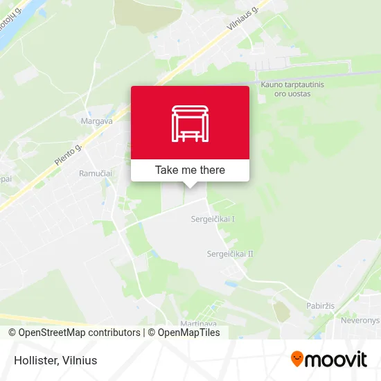 Hollister map