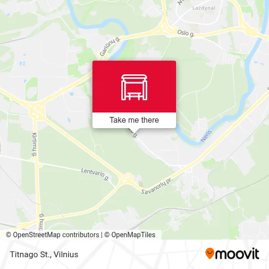 Titnago St. map
