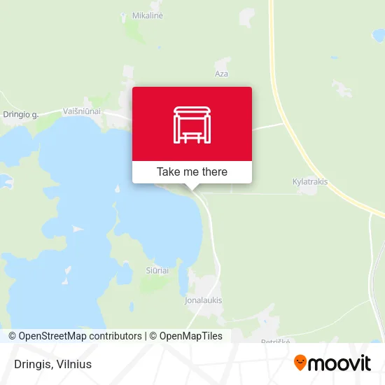 Карта Dringis