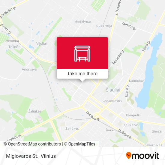 Карта Miglovaros St.