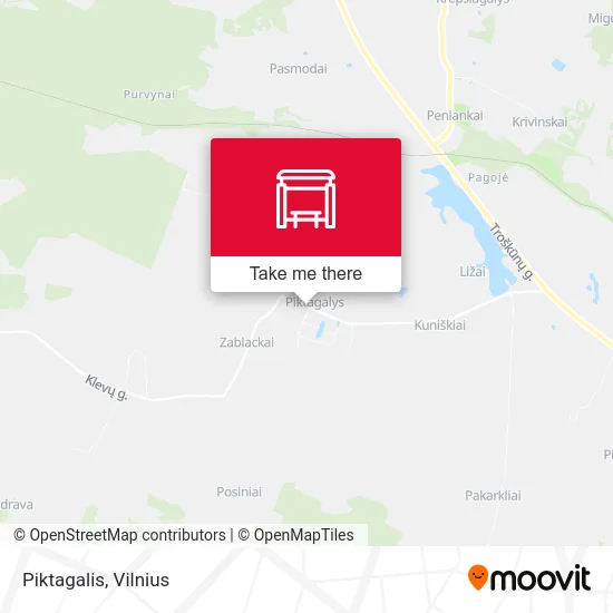Карта Piktagalis