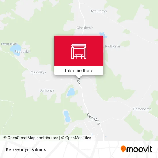 Карта Kareivonys
