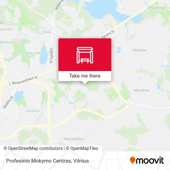 Карта Profesinio Mokymo Centras