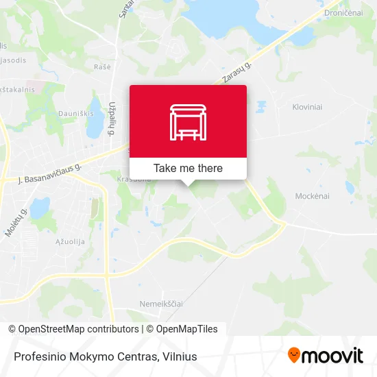 Карта Profesinio Mokymo Centras