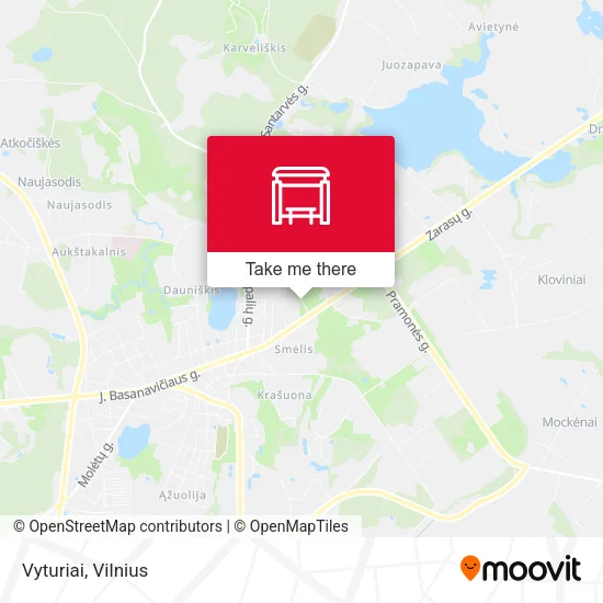 Карта Vyturiai