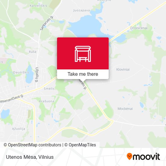 Карта Utenos Mėsa
