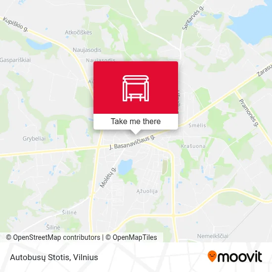 Autobusų Stotis map