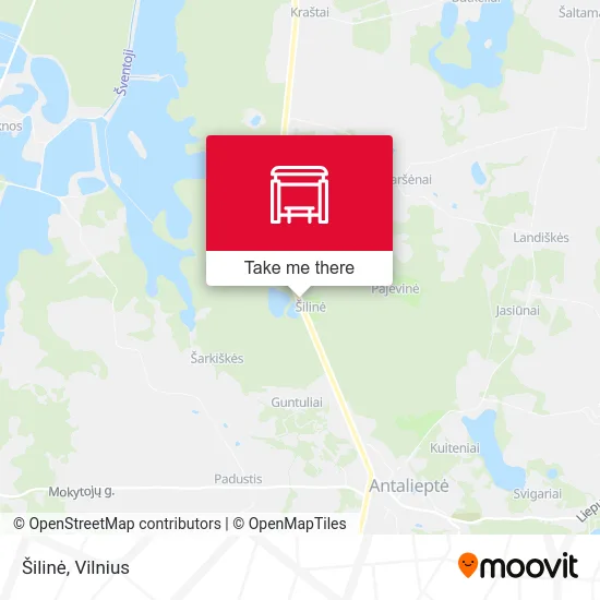 Карта Šilinė