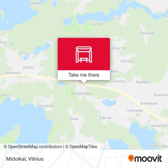 Карта Midolkai
