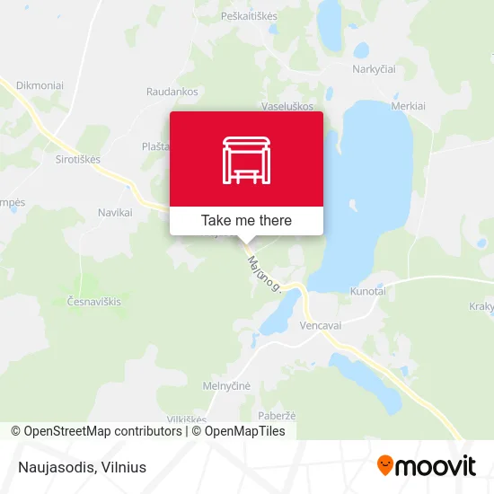 Карта Naujasodis