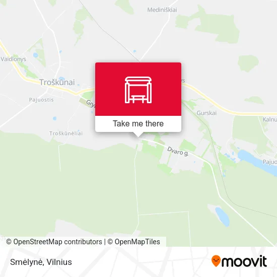 Карта Smėlynė