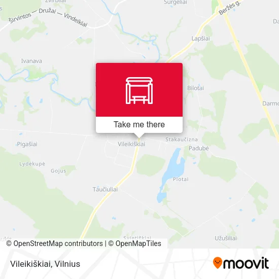 Карта Vileikiškiai