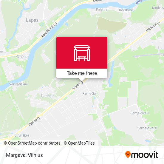 Карта Margava