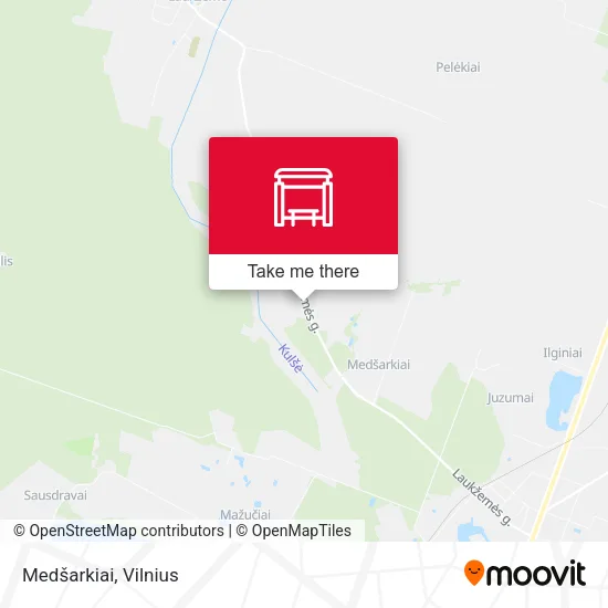 Карта Medšarkiai