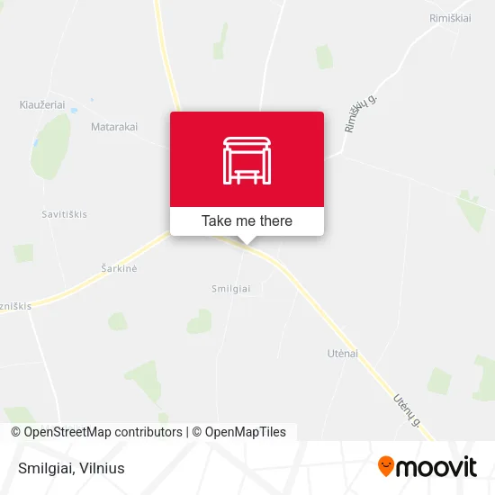 Карта Smilgiai