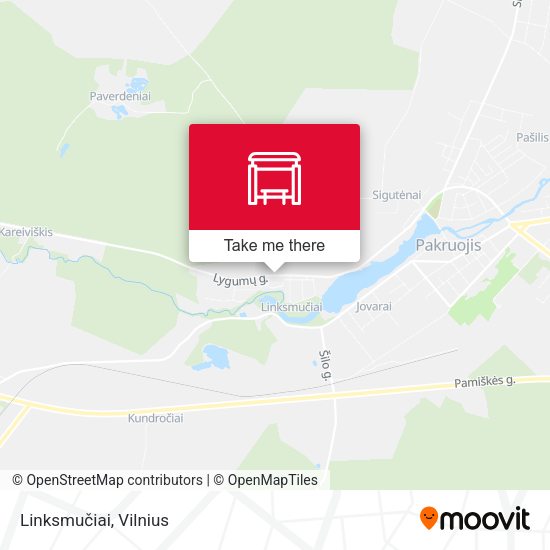 Карта Linksmučiai