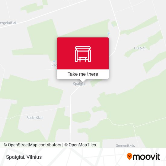 Карта Spaigiai