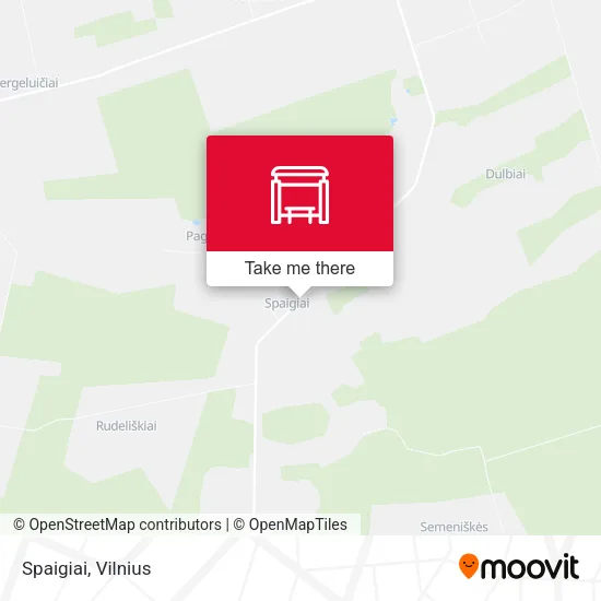 Карта Spaigiai
