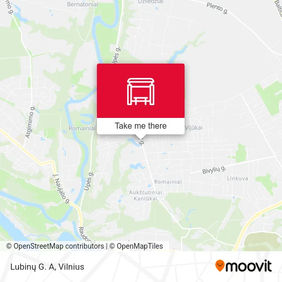 Карта Lubinų G. A