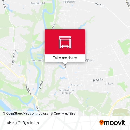 Карта Lubinų G. B