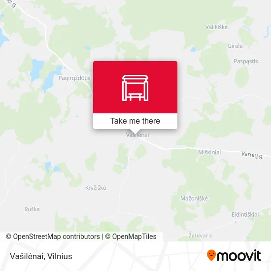 Vašilėnai map
