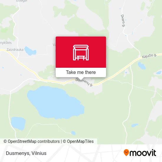 Карта Dusmenys