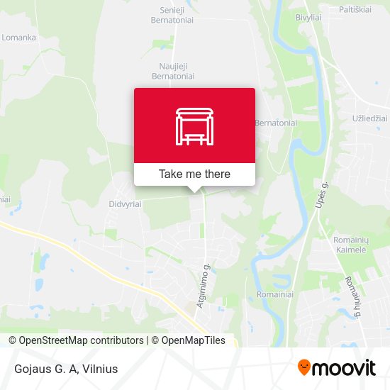 Карта Gojaus G. A