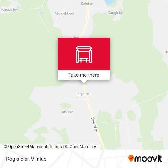Карта Roglaičiai