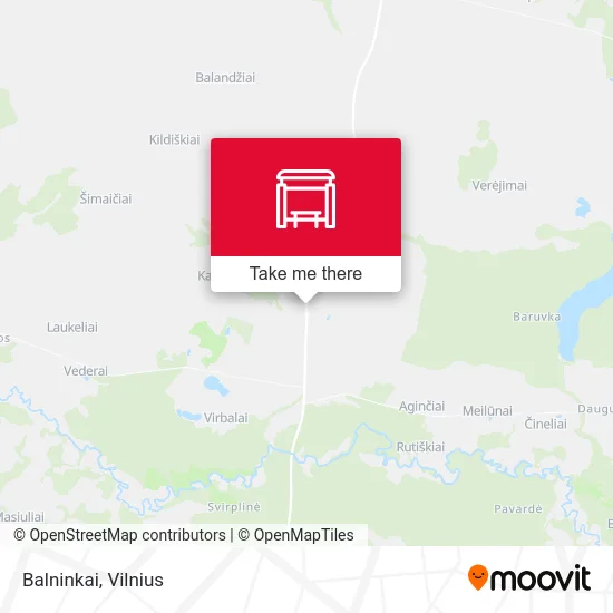 Карта Balninkai
