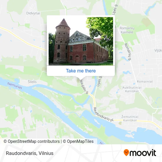 Карта Raudondvaris