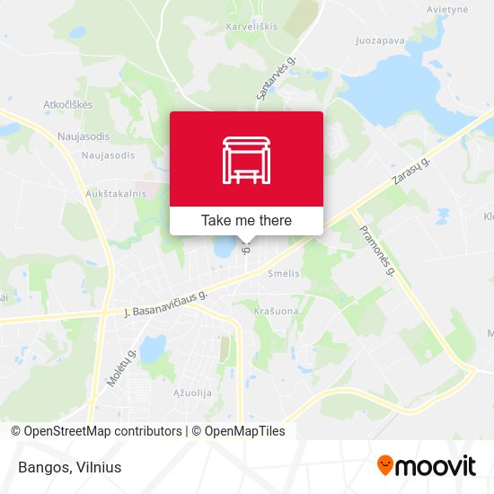 Карта Bangos