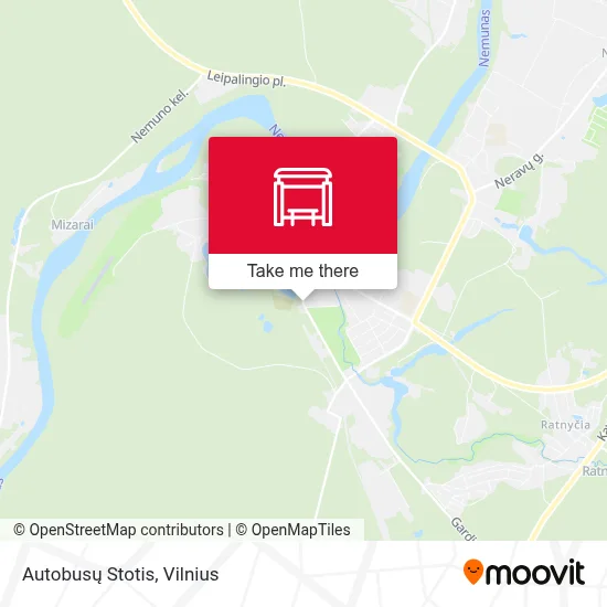 Autobusų Stotis map