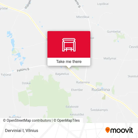 Карта Derviniai I