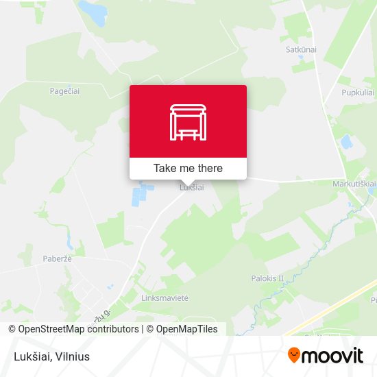 Карта Lukšiai