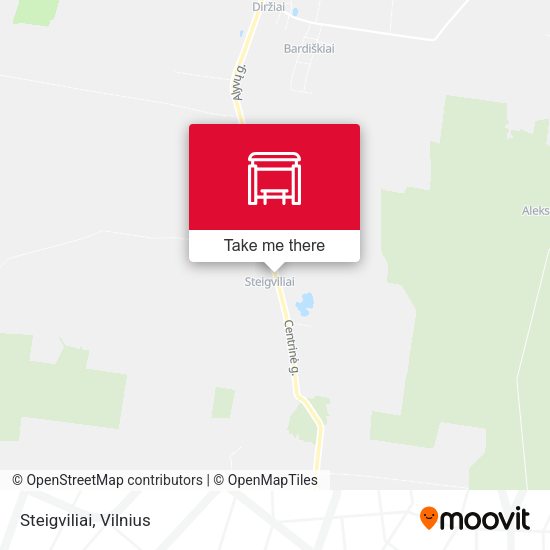 Карта Steigviliai