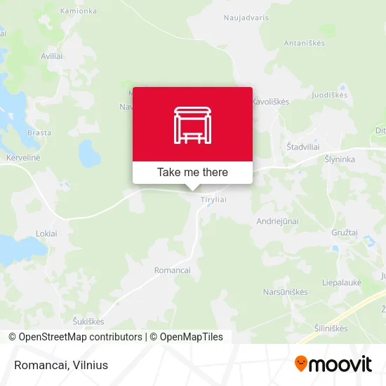 Карта Romancai
