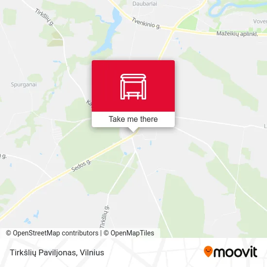 Tirkšlių Paviljonas map