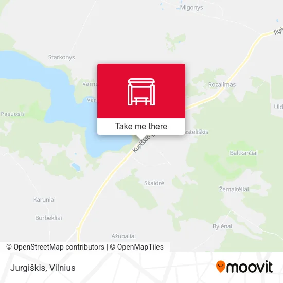 Карта Jurgiškis